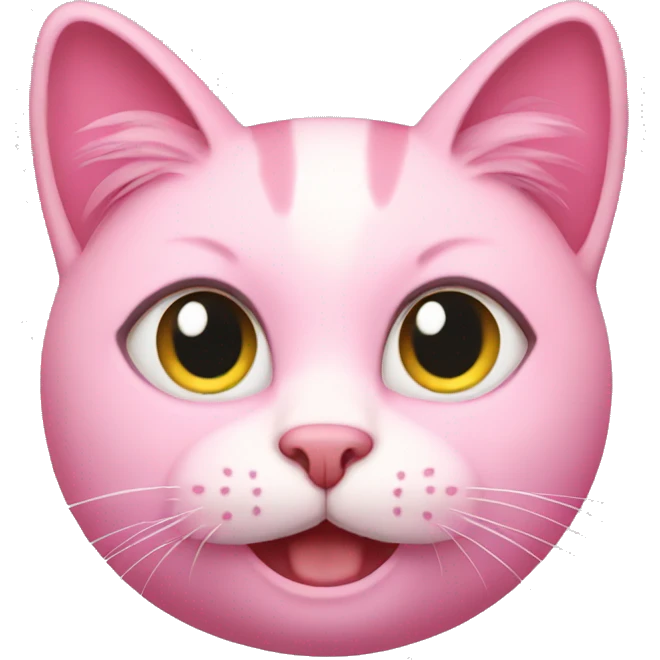pink cat emoji