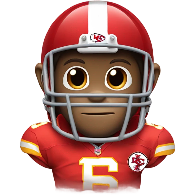 I want a monkey in a chiefs uniform  emoji