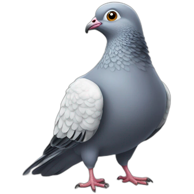 proud pigeon emoji