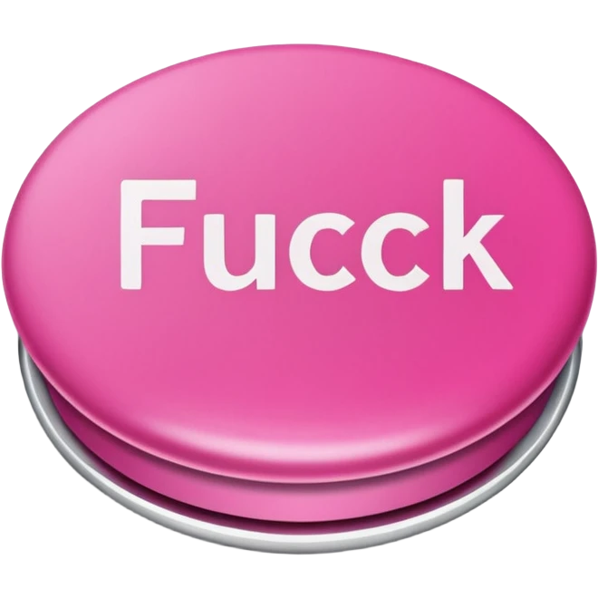 "FUCK" pink button emoji