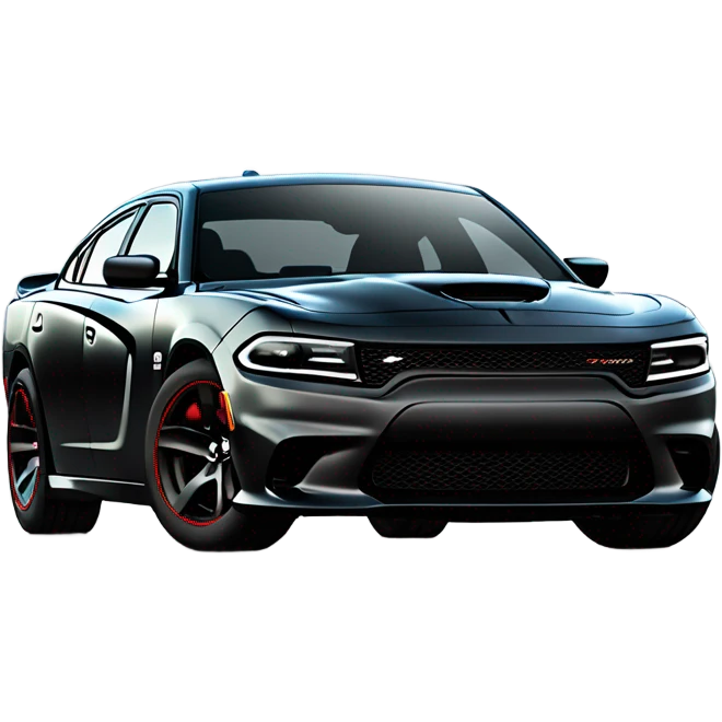 Dodge Charger hellcat emoji