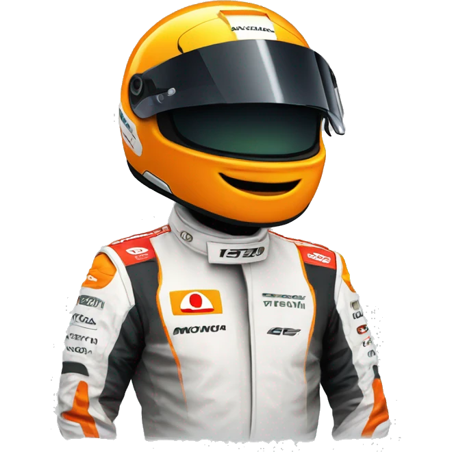 McLaren livree gp de Monaco emoji | AI Emoji Generator