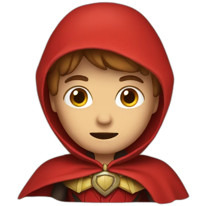 red cape emoji