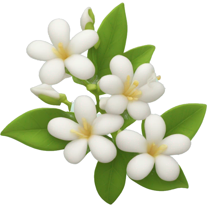 Emoji of Jasmine's flowers  emoji