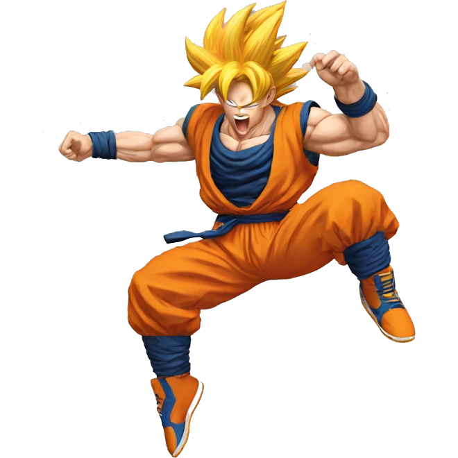 Goku dance fusion  emoji