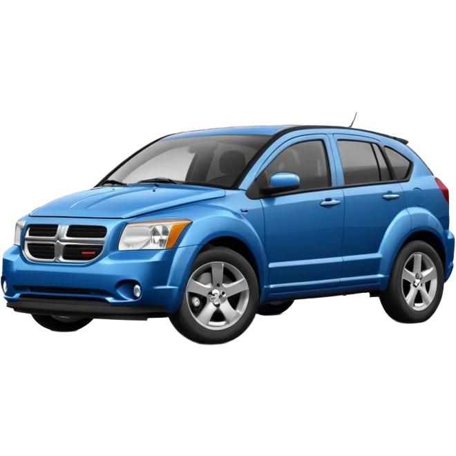 Dodge Caliber blue emoji