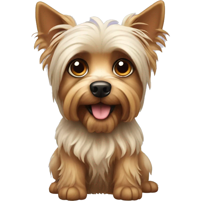 yorkshire dog emoji