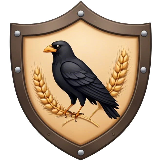weat and crow runic blason shield emoji
