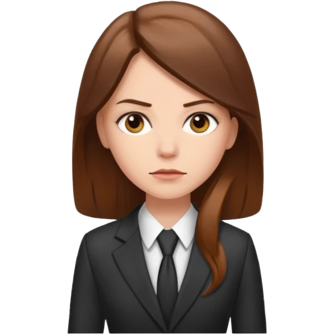 white-girl-with-long-brown-hair-lawyer emoji
