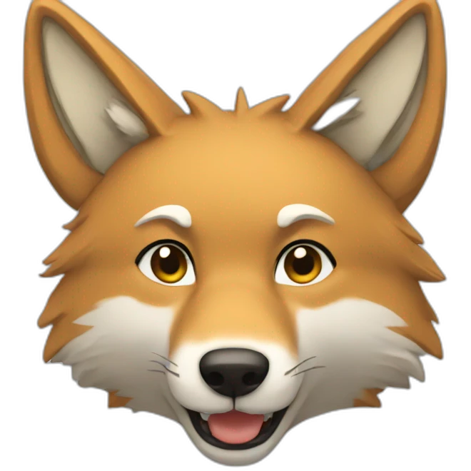 anime coyote emoji