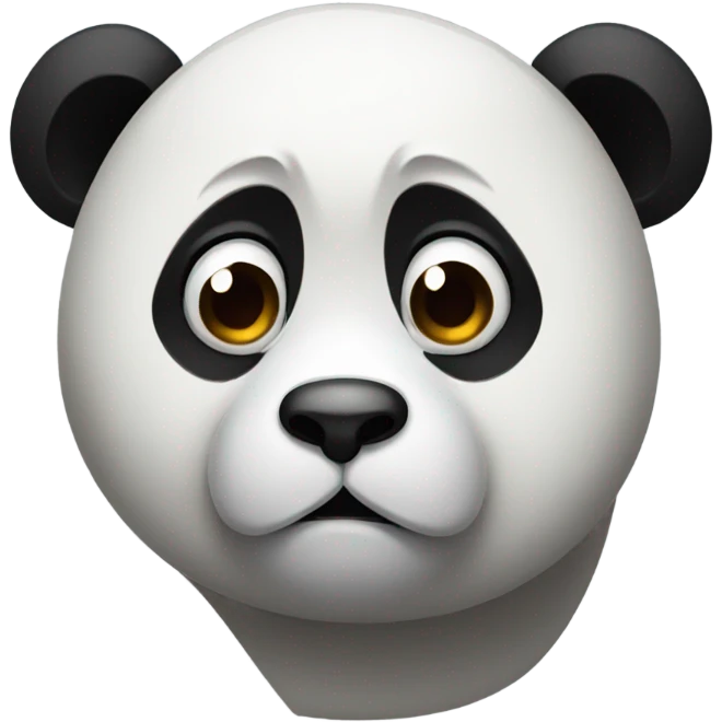 Sad panda emoji