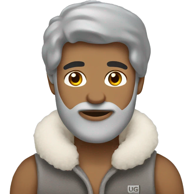 grey ugg emoji