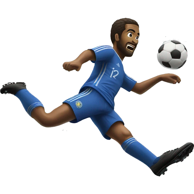 Soccer Bicycle Kick emoji