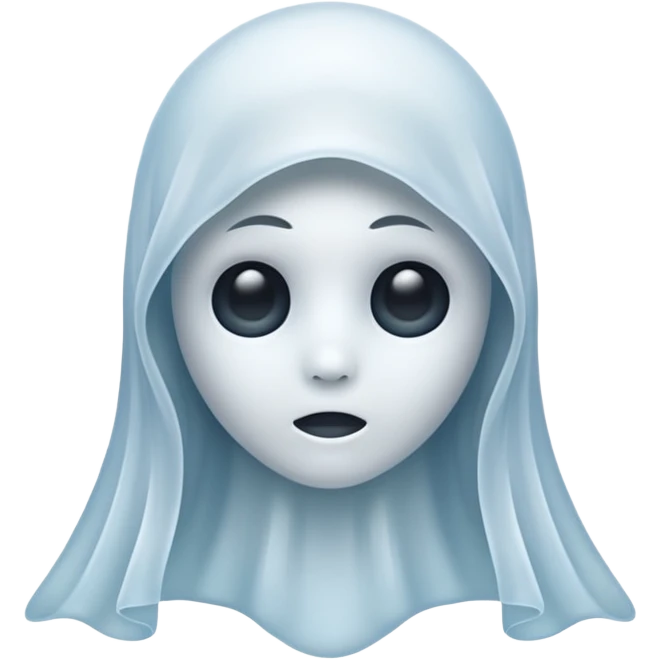 Cold ghost  emoji