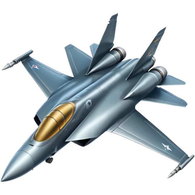 Fighter jet emoji