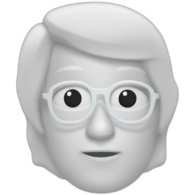 Un científico de datos dudando emoji