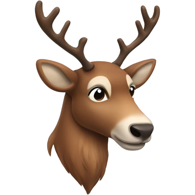 raindeer emoji