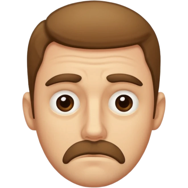 Tired man emoji