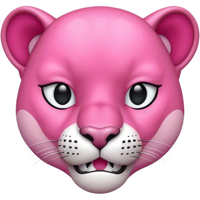 Pink panthet emoji
