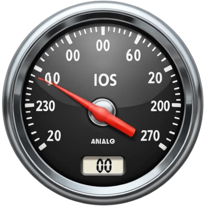 speedometer emoji