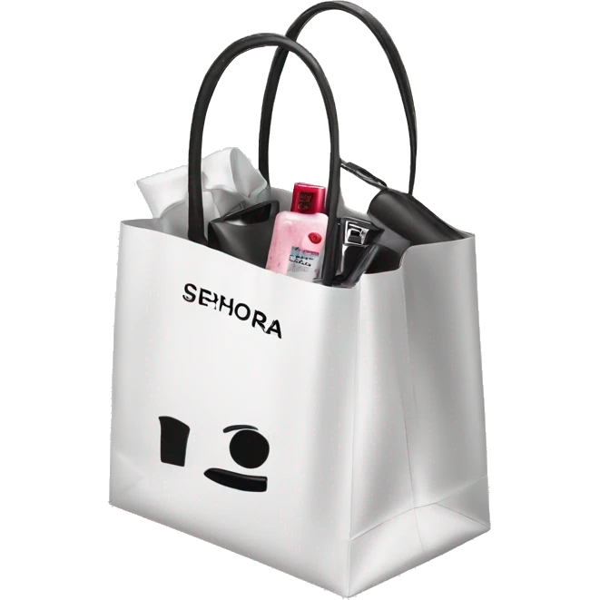 Sephora bag emoji