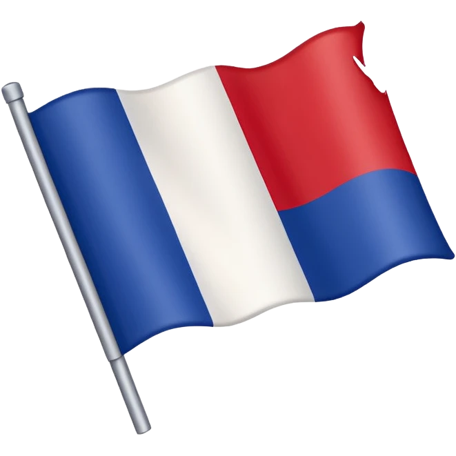 Drapeau français résistance  emoji