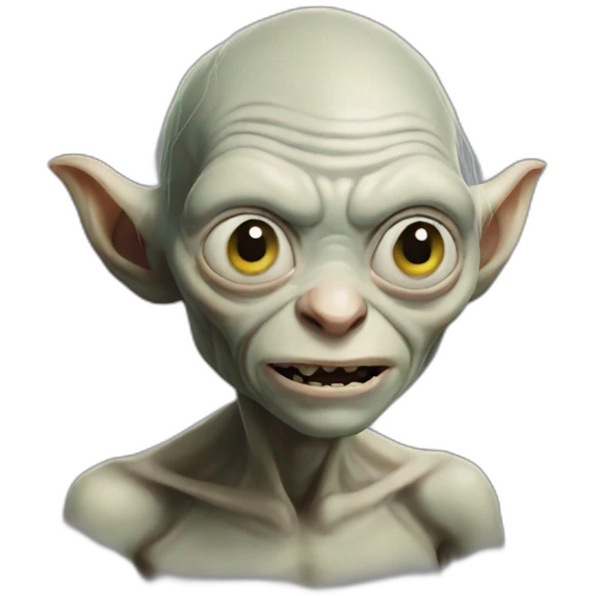 Gollum emoji