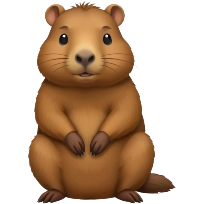 Capibara emoji