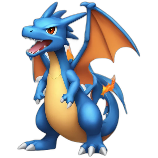 mega charizard x emoji