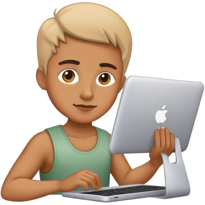 Working hard emoji
