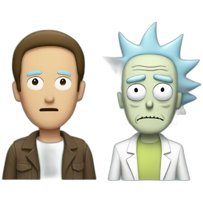 rick and morty emoji