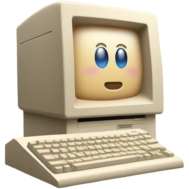 first macintosh computer emoji