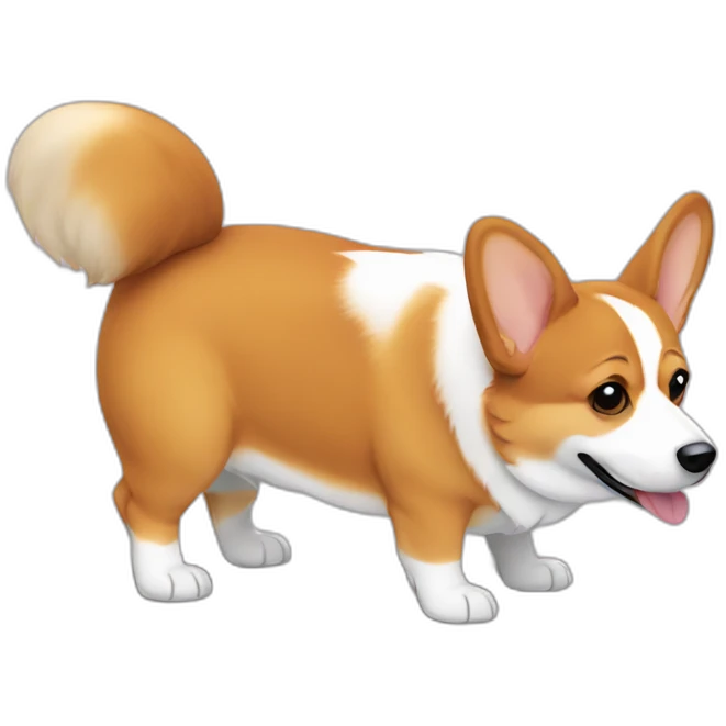 corgi butt emoji