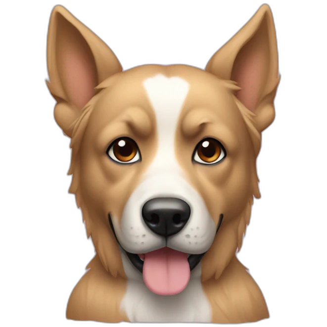 Chien assis emoji