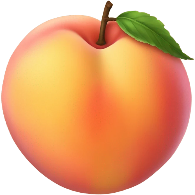 Call me by your name peach emoji