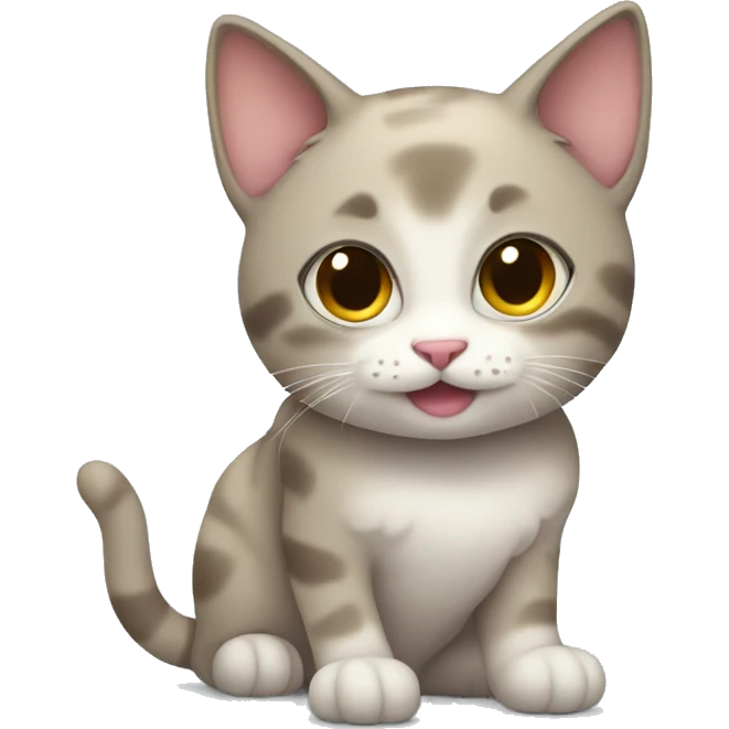 Cute cat  emoji