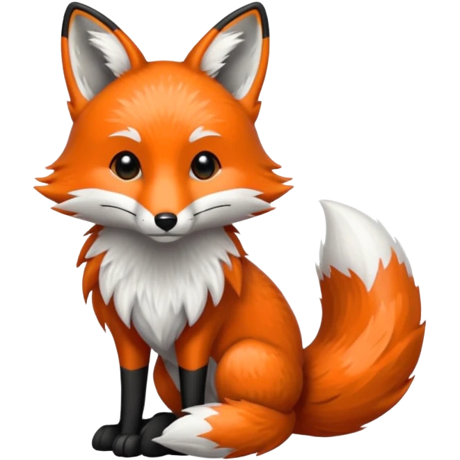 fox print emoji