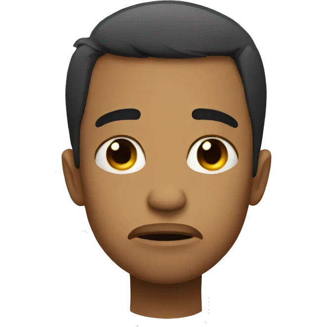 super sad crying emoji