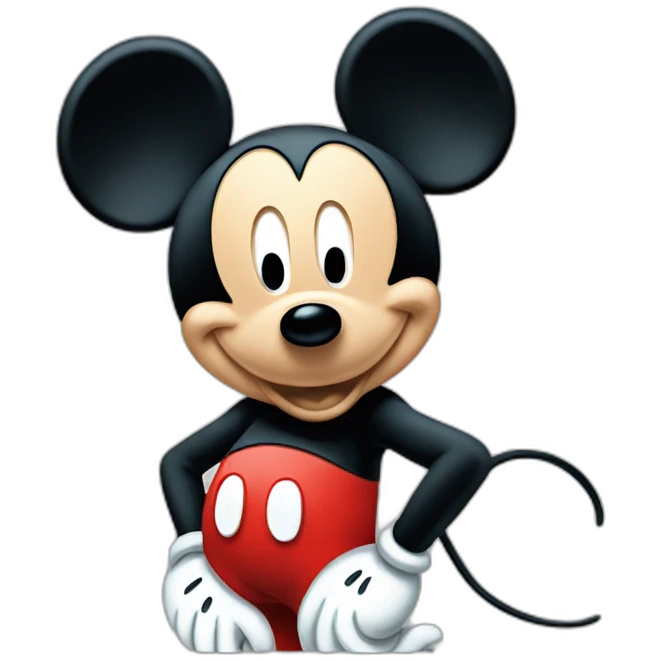 mickey mouse emoji