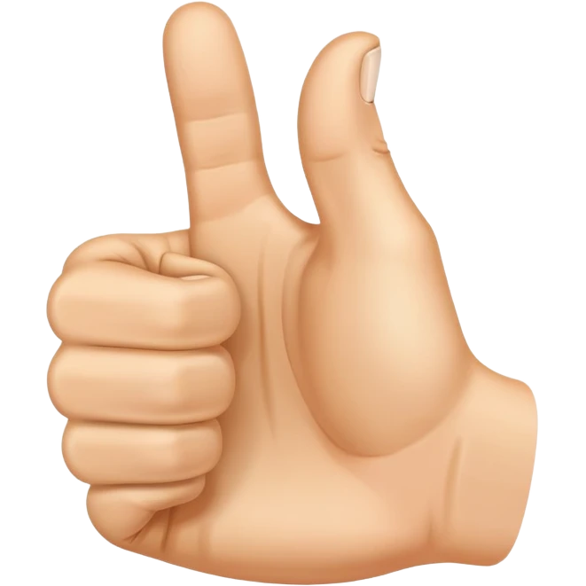 thumbs up emoji