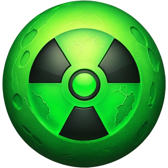 Radioactive emoji