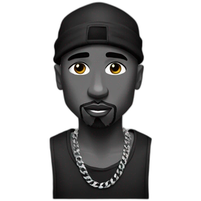 tupac emoji