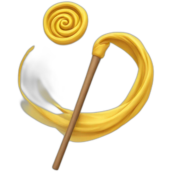 Twirling baton emoji