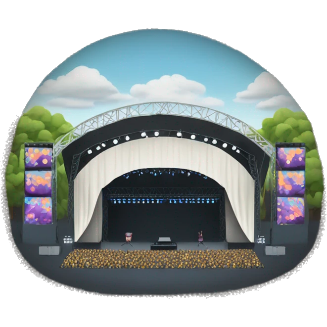 Bottlerock stage emoji