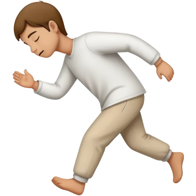 Sleep Walking Funny emoji