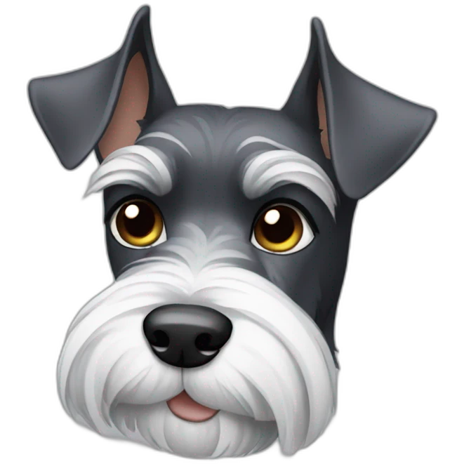 schnauzer emoji