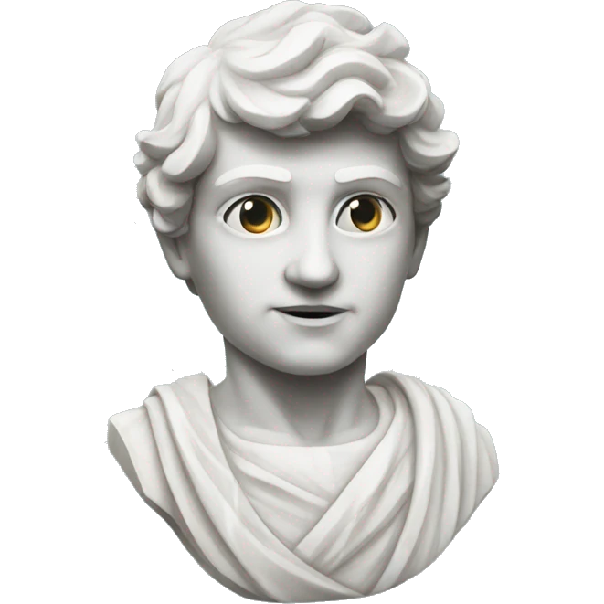 Marble statue  emoji
