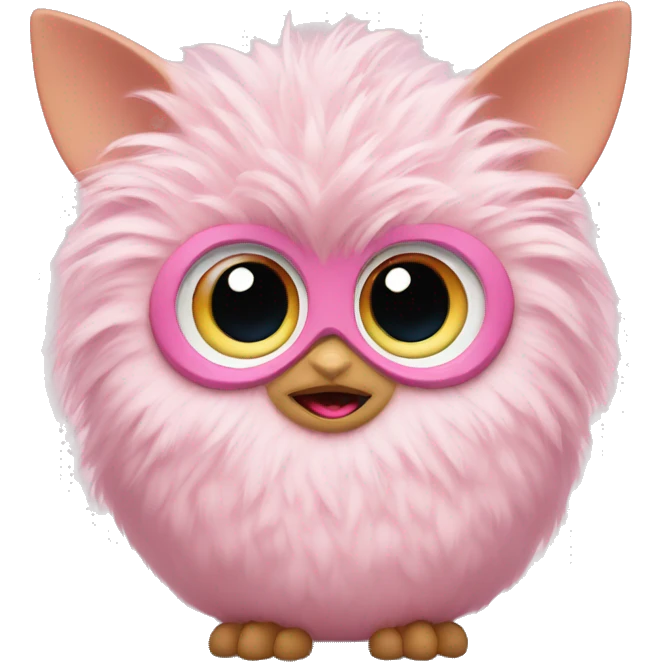 Light Pink Furby emoji