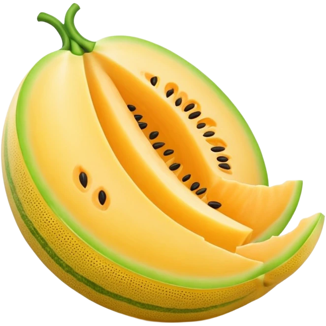 yellow melon emoji