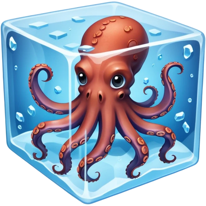 🧊🐙 emoji